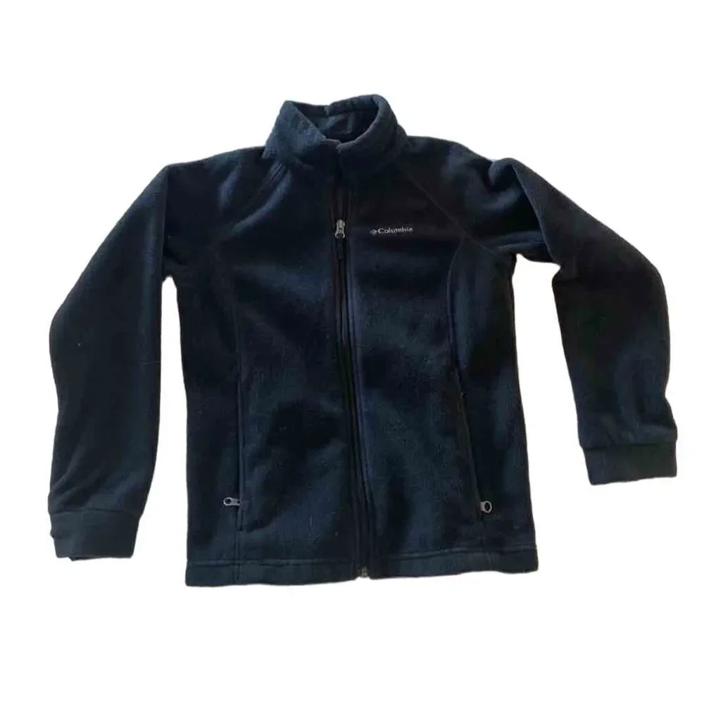 Columbia Benton Springs Fleece Jacket Black M/10-12